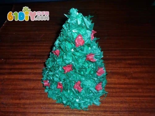 Paper Christmas tree handmade