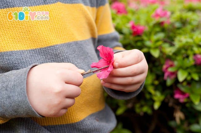 Children's DIY Flower Doll Handmade