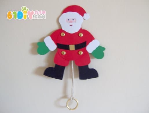 Handmade Christmas Dancing Santa