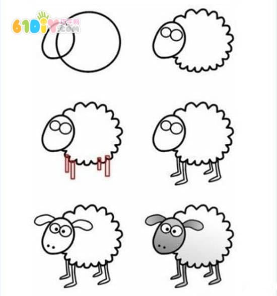 Lamb painting