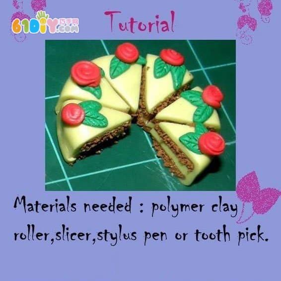 Clay DIY Cake Making Tutorial