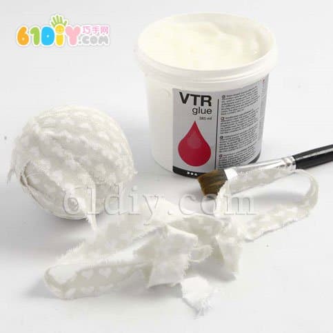 Christmas DIY foam ball strips for making Christmas balls