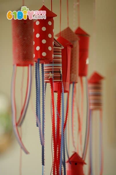 Creative Paper Firecracker Craft
