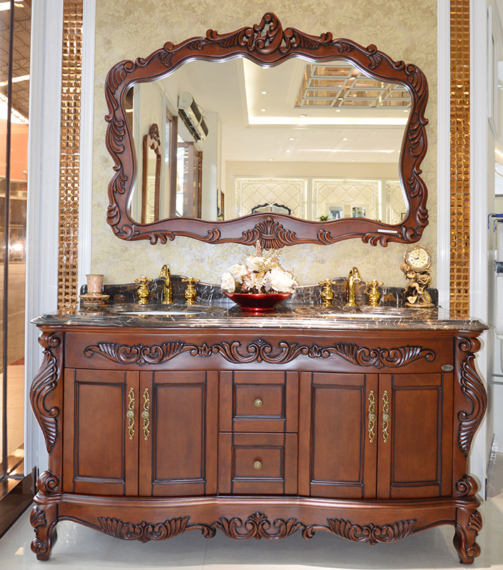 Solid wood bathroom cabinet manufacturers