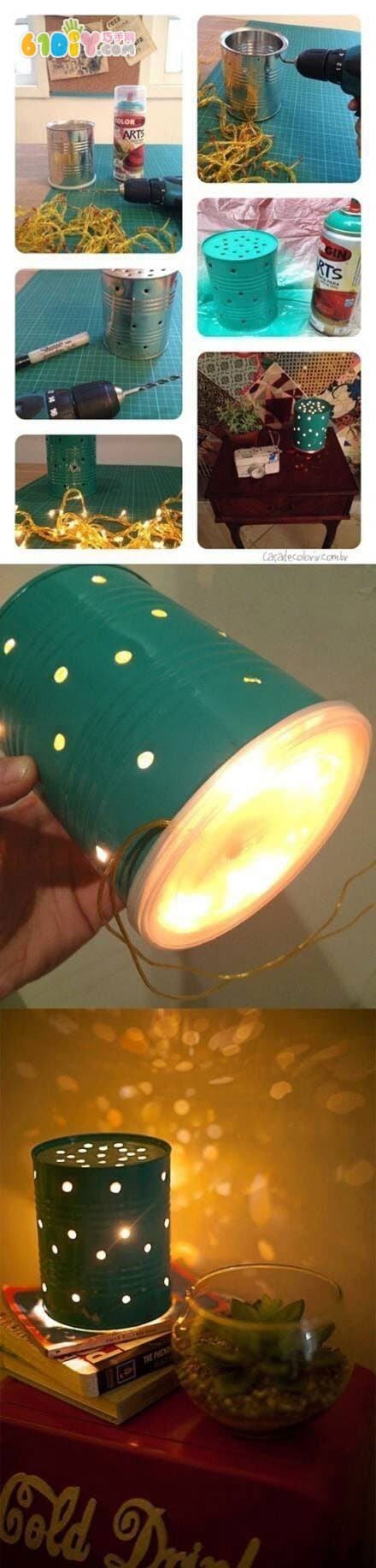 Cans lampshade manual