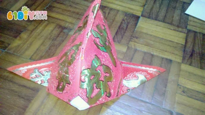 Couplet red envelope DIY New Year fish lantern