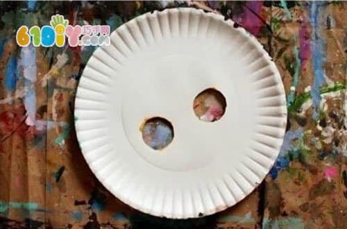 DIY Making a Cute Face Paper Mask