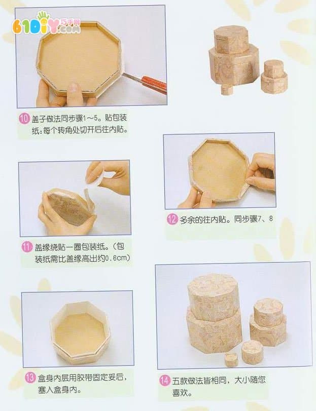 Corrugated cardboard DIY production mother box