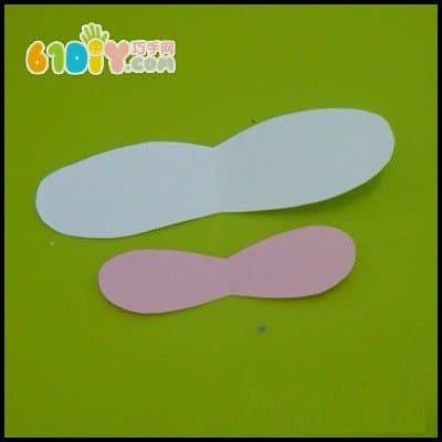 Children's DIY paper tray lamb