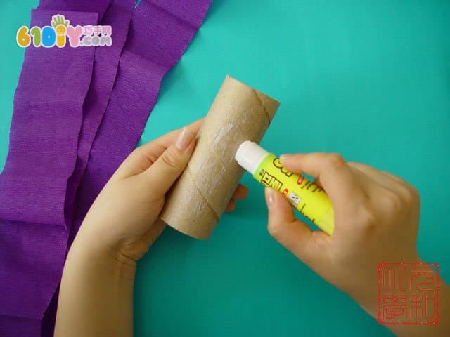 Roll paper core DIY making small microphone