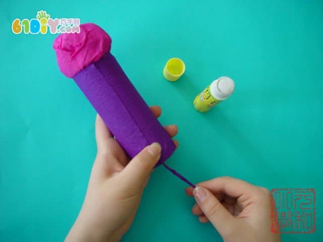 Roll paper core DIY making small microphone