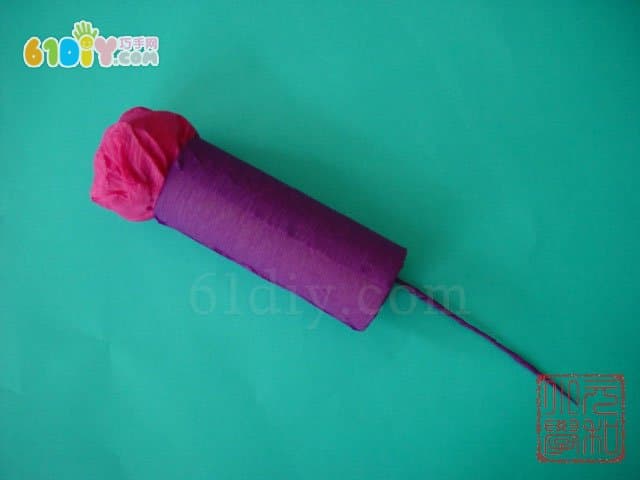 Roll paper core DIY making small microphone