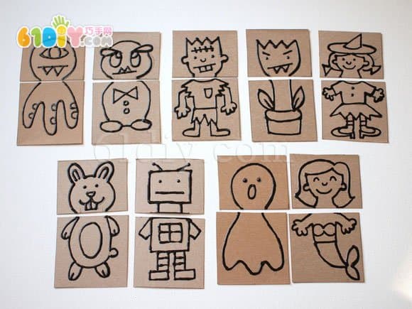 Handmade creative and interesting dressing toys