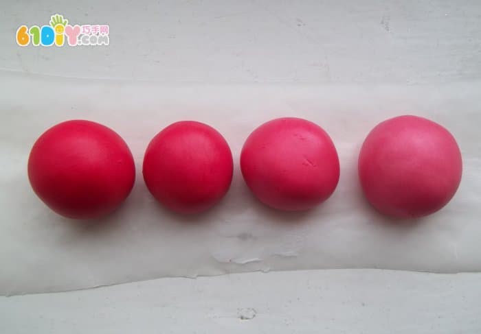 Valentine's Day Rose Bouquet Clay Tutorial