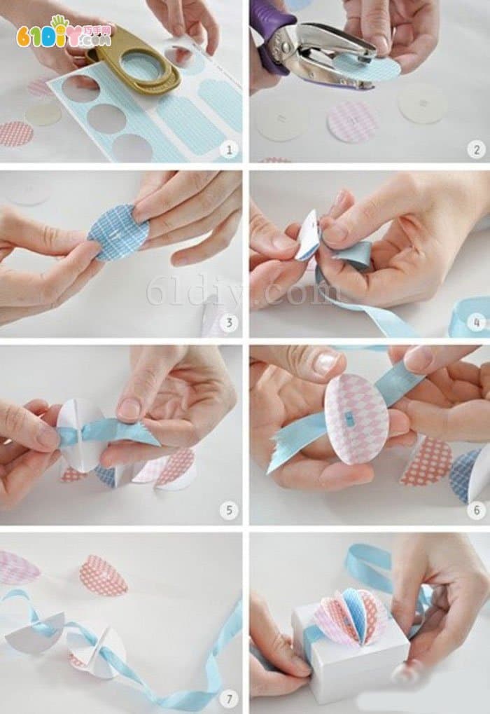Holiday gift creative packaging method