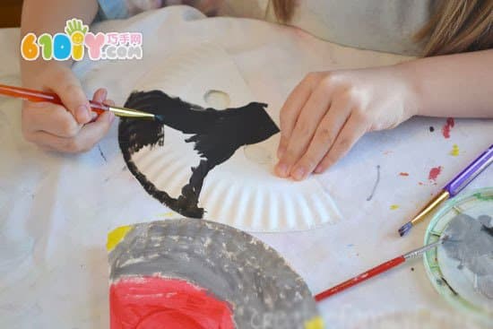 Handmade Puffin Paper Mask
