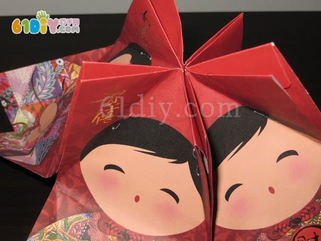 Red envelope lantern tutorial