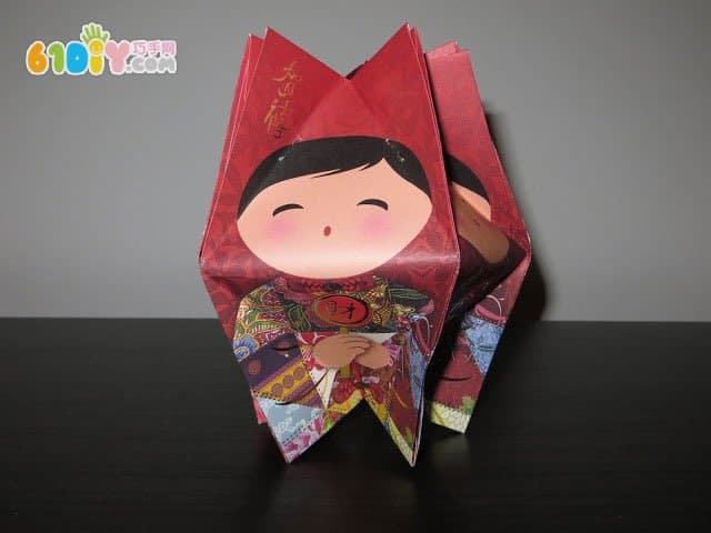 Red envelope lantern tutorial