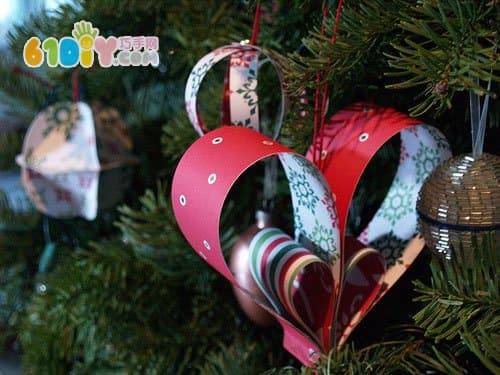 Love hanging ornaments DIY production steps