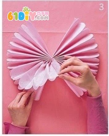 March 8th handmade paper flower making process