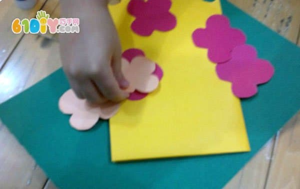 Women's Day gift making simple paper cup flower pot