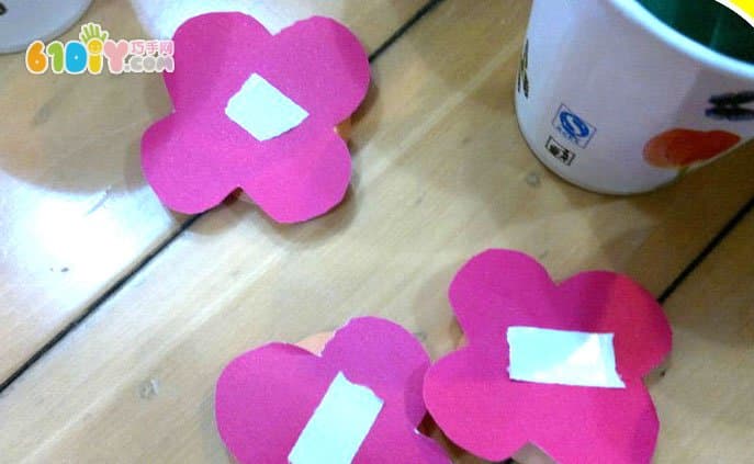 Women's Day gift making simple paper cup flower pot
