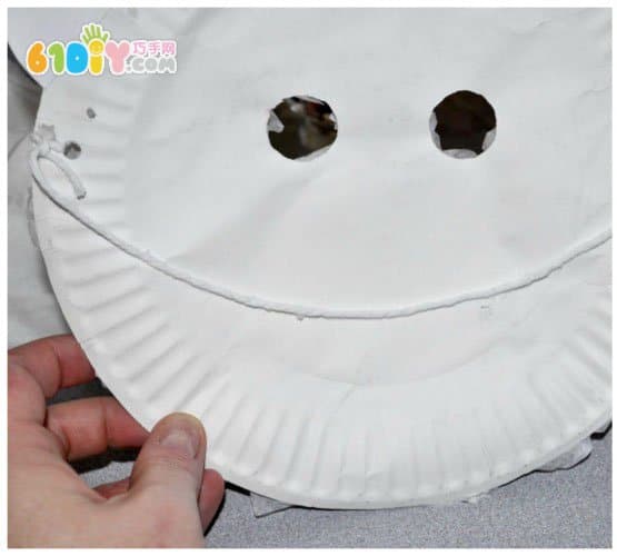 Tray creative handmade three-dimensional polar bear mask