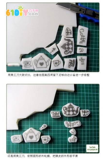 Exquisite Rubber Stamp Making Tutorial