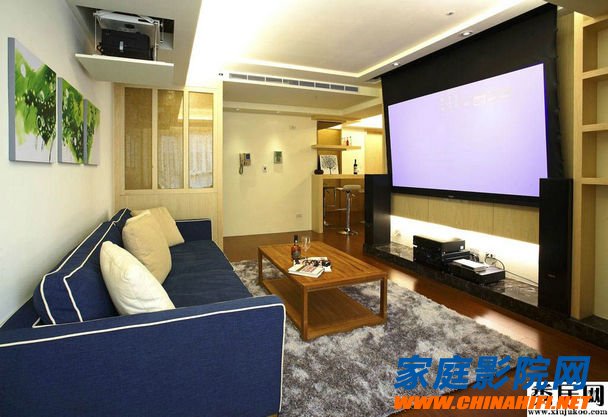 Precautions for acoustic treatment of living room theater decoration