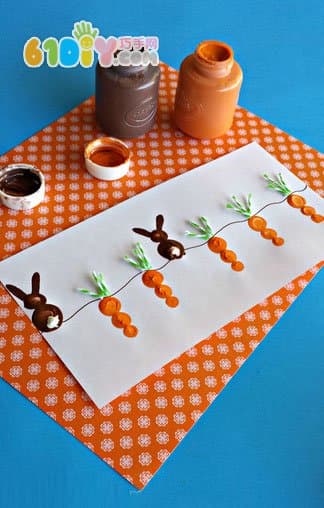 Carrot and rabbit fingerprints