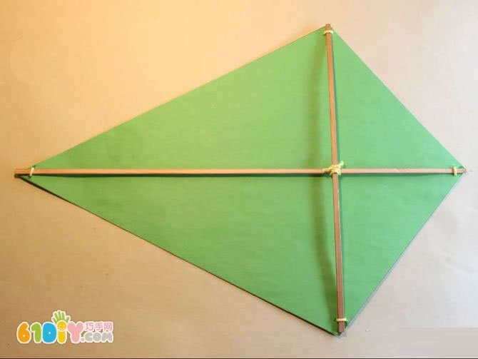 Simple kite handmade tutorial