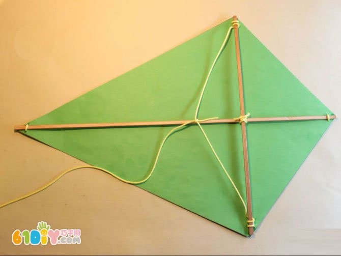 Simple kite handmade tutorial
