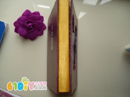 Old desk calendar DIY handmade photo album