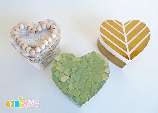 Heart-shaped Gift Box DIY