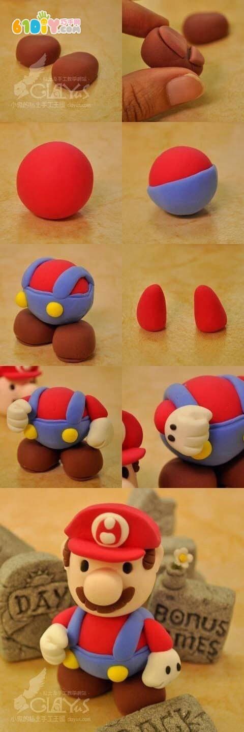 Ultra Light Clay Tutorial Mario Productions