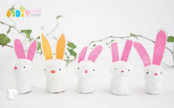 Easter Children's Handmade Wine Bottle Stopper DIY Bunny