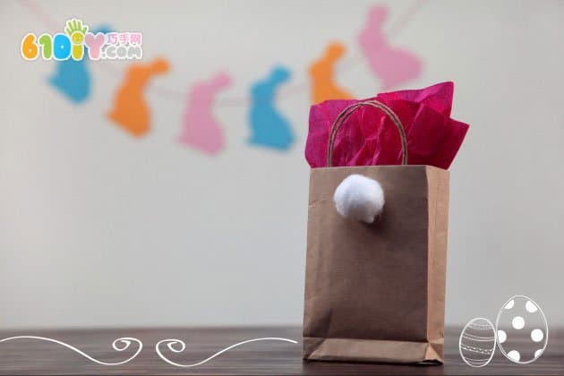 Easter Making Paper Bag Rabbit