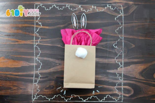 Easter Making Paper Bag Rabbit