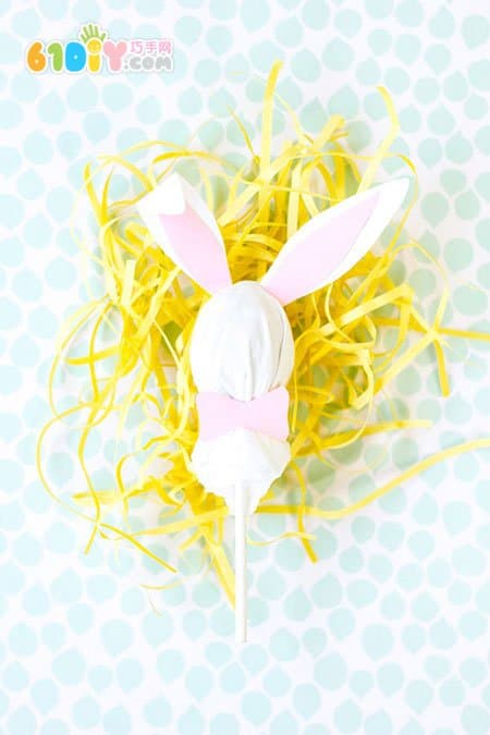 Easter creative bunny lollipop