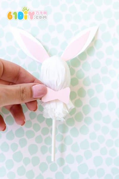 Easter creative bunny lollipop