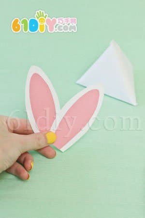 Handmade 3D Triangle Rabbit