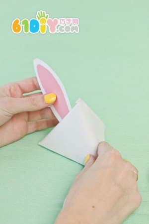 Handmade 3D Triangle Rabbit