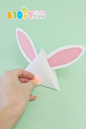 Handmade 3D Triangle Rabbit