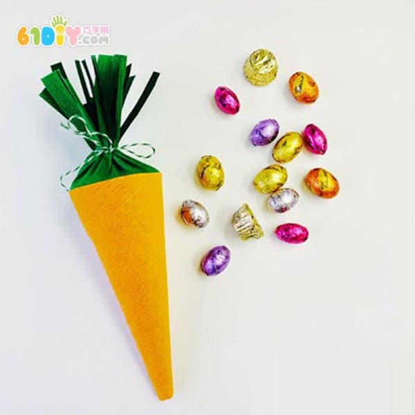 Paper Crafts Stereo Carrot