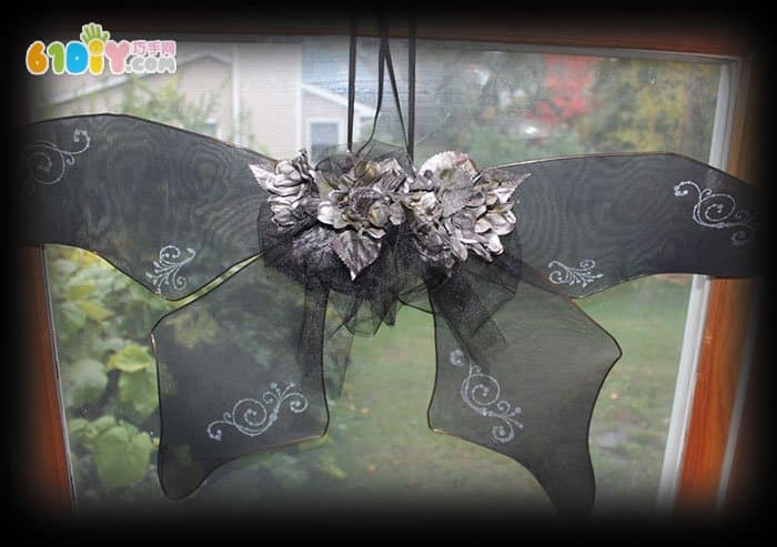 Kindergarten performance props stockings making butterfly wings
