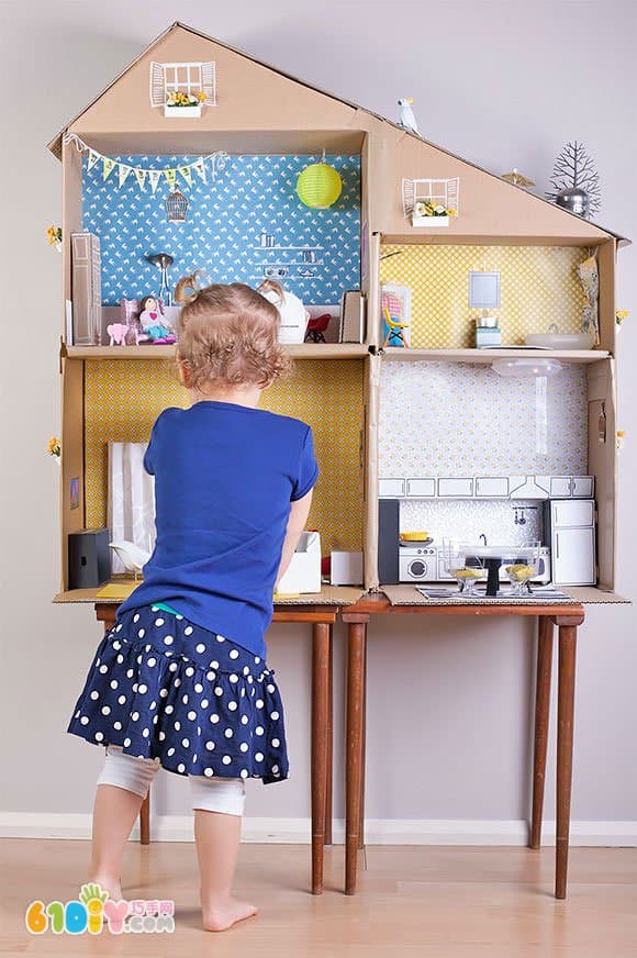 Waste Carton Making Paper House
