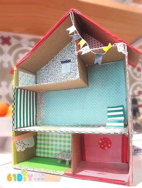 Waste Carton Making Paper House