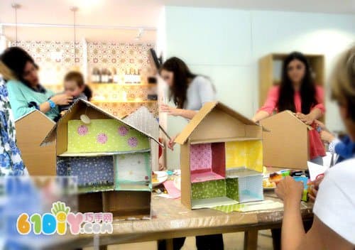 Waste Carton Making Paper House