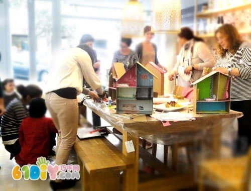 Waste Carton Making Paper House