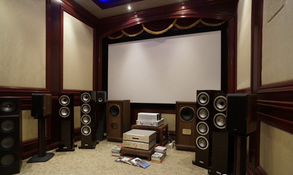 Don't buy cheap goods, home theater sound is easy and loud and difficult